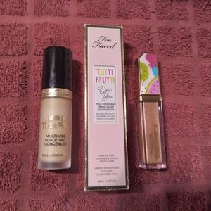 NWT 3pc Too Faced Makeup